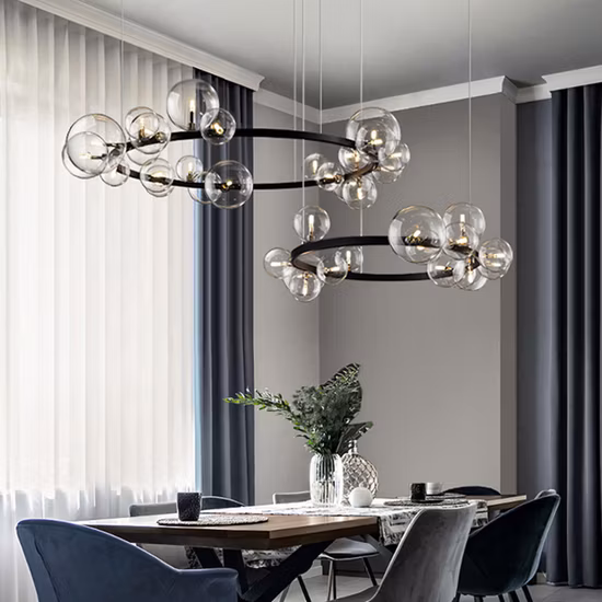 Tpstar Lighting Настраиваемое светодиодное освещение для украшения дома, светодиодная современная роскошная хрустальная светодиодная лампа, большая люстра